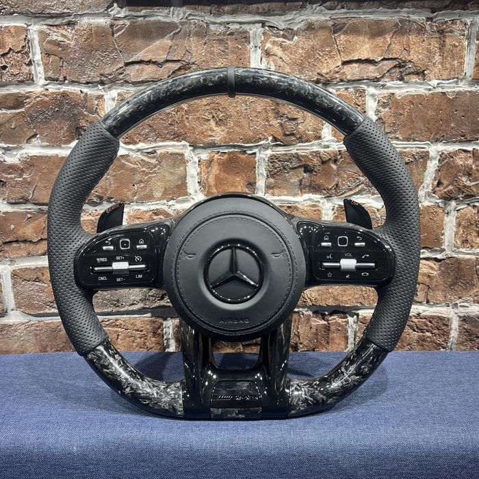 Кермо Mercedes AMG натуральний карбон W204 W205 W213 W222 2008-2024