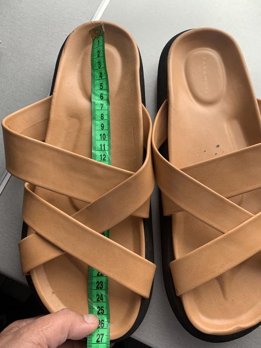 Шльопанці zara великий розмір