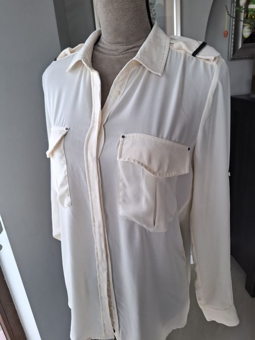 Bluzka koszula Mango roz 38 M