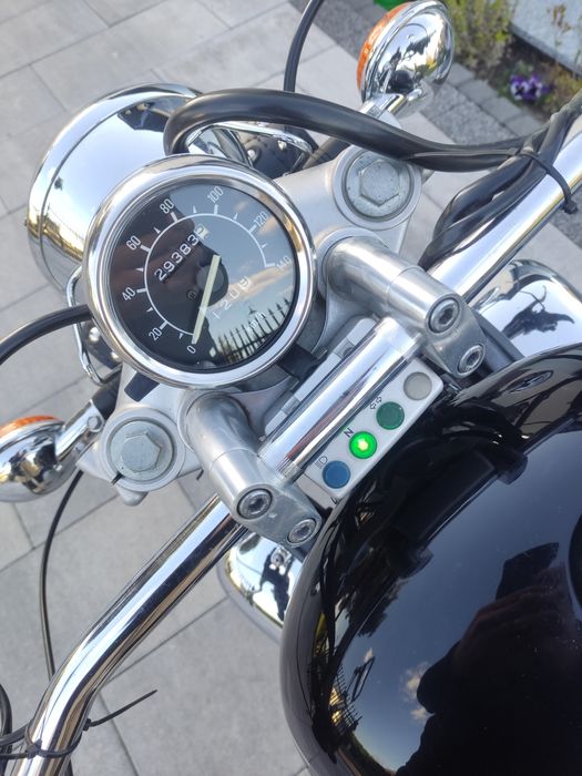 Yamaha Virago 125 ubrana oparcie sakwy piornik shadow Intruder maraude