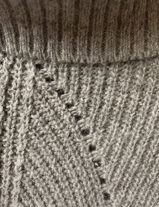 Golf sweter  szary