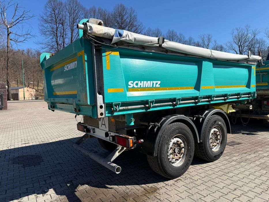 Schmitz Cargobull ZKI 18 przyczepa wywrotka tandem, plandeka, TOP!  przyczepa wywrotka tandem, plandeka, TOP!