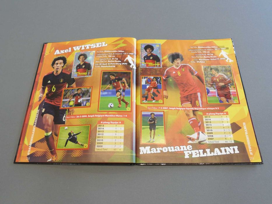 Cadernetas Completas França e Bélgica, da Panini