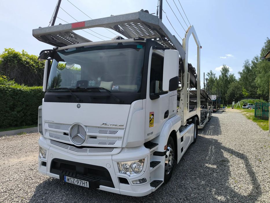 Lohr Eurolohr 100  Mercedes Actros MP4 2018r. Autotransporter Lohr