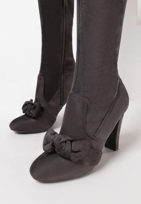 Ciemnoszare kozaki Vices r.38 Nowe