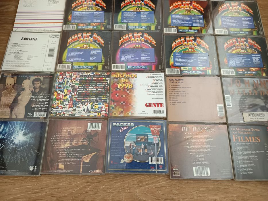 Lote 25 Cds, anos 60, pop rock, classic