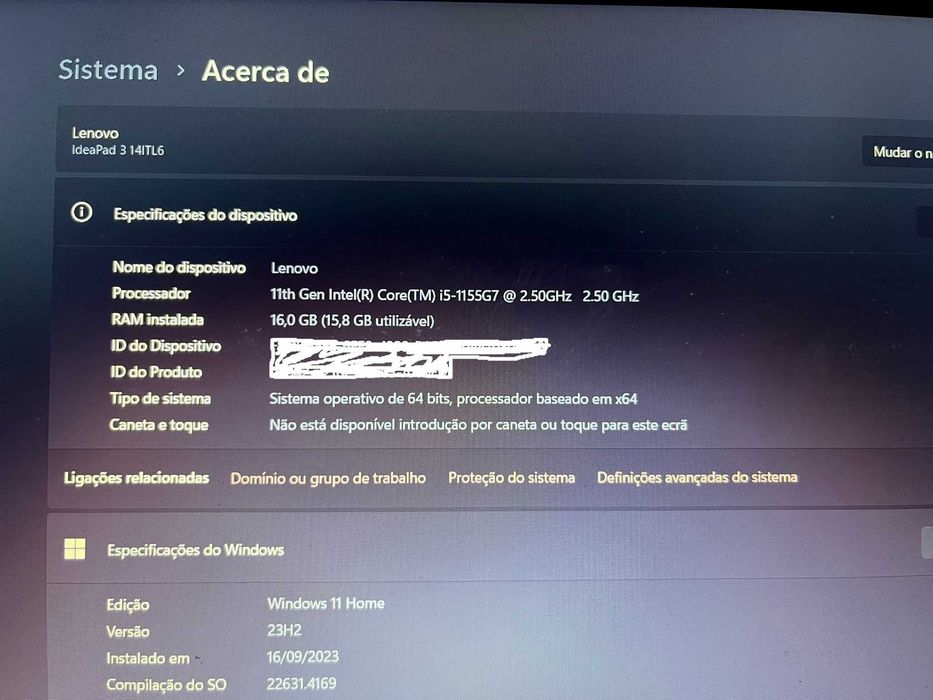 Lenovo ideapad 3 i5 11th gen 16gb ram