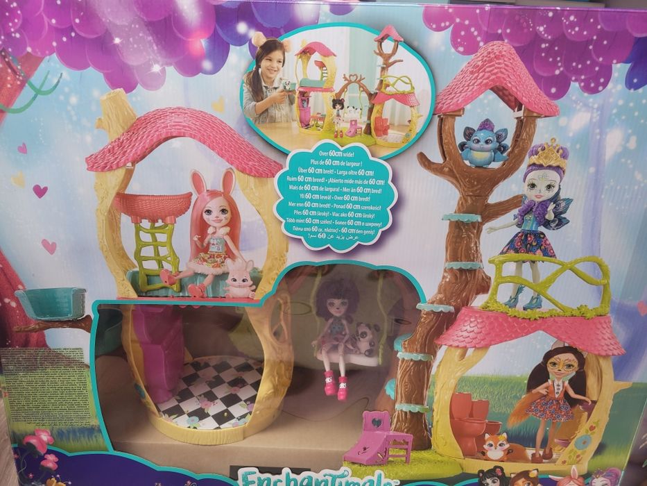Domek pandy leśny enchantimals pudełko
