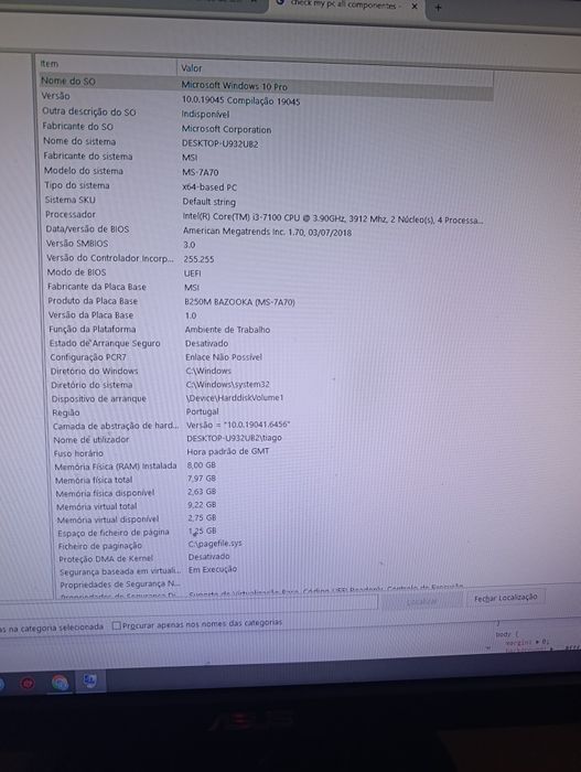 Conjunto PC + Extras