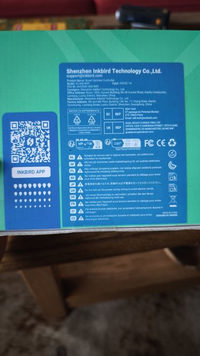 Programador de rega 6 setores inkbird