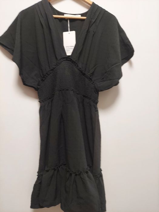 Sukienka  czarna boho