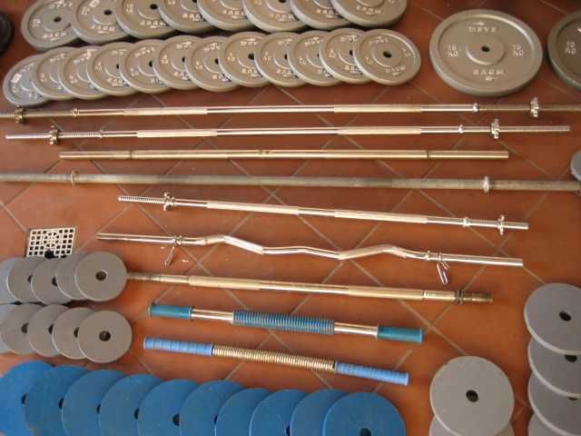 Obciążenie stalowe / ciężarki / nakłady / koła hantle do siłowni