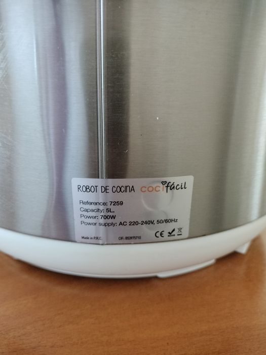 Robot de cozinha "Cocifacil"