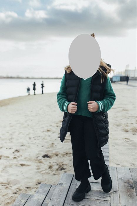 Дитяча жилетка пуховик Zara р 152  8-12 років