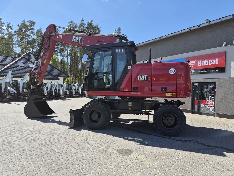 Caterpillar M318-07A  Cat M 318 316 315 314  rototilt szczypce 5 tys Mtg GWARANCJA !!!