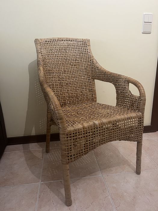 Cadeira em palhinha