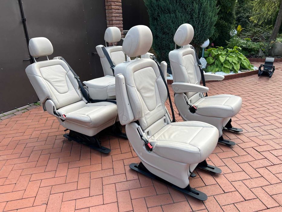 Cидіння салон сиденья Мерседес V-klasa Віто Vito Viano W447 Nappa 2025