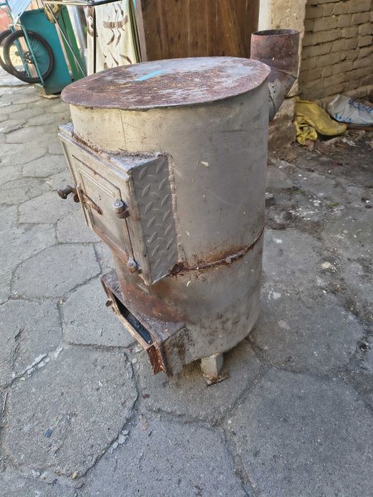 Stalowy piec koza
