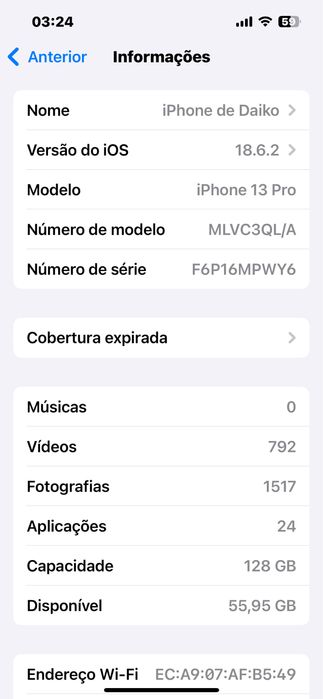 Iphone 13 pro em muito bom estado troco por uma ps5 mais um valor.