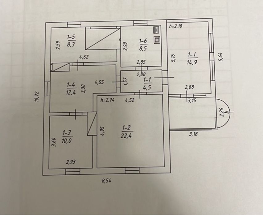Продаж капітального цегляного будинку с. Васильки