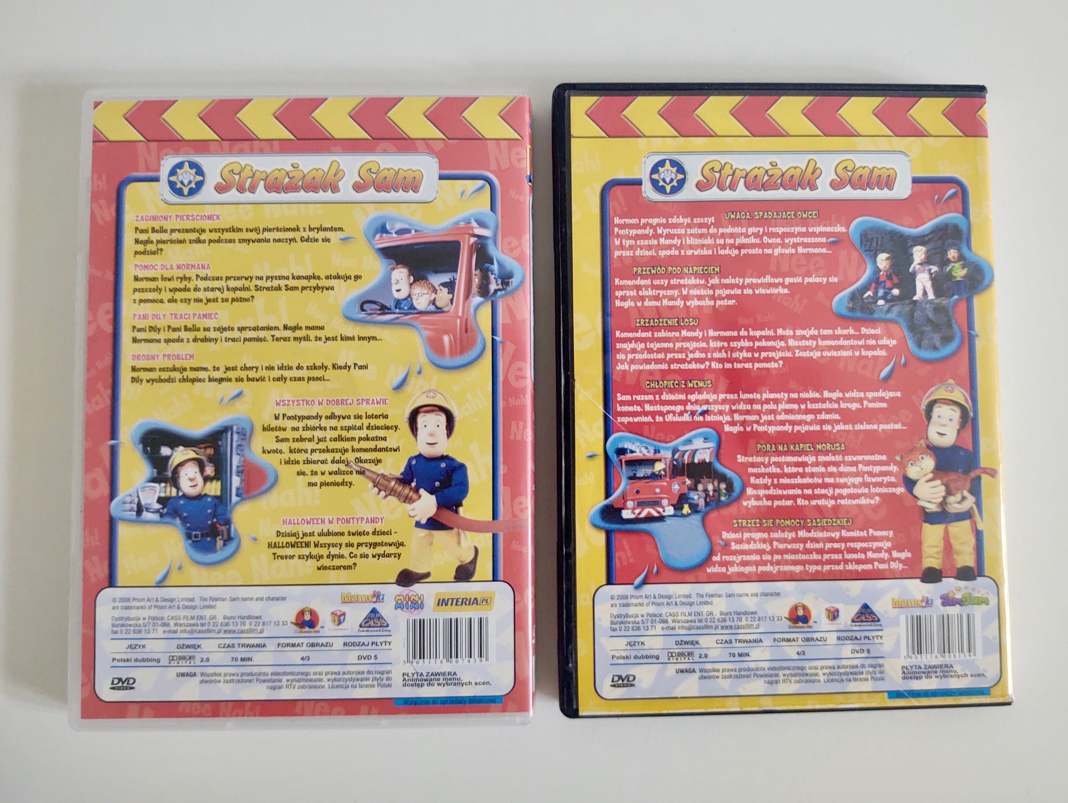 某メーカー STRAŻAK SAM Łódź DVD - stan dobry bardzo - zestaw 2 x - その他