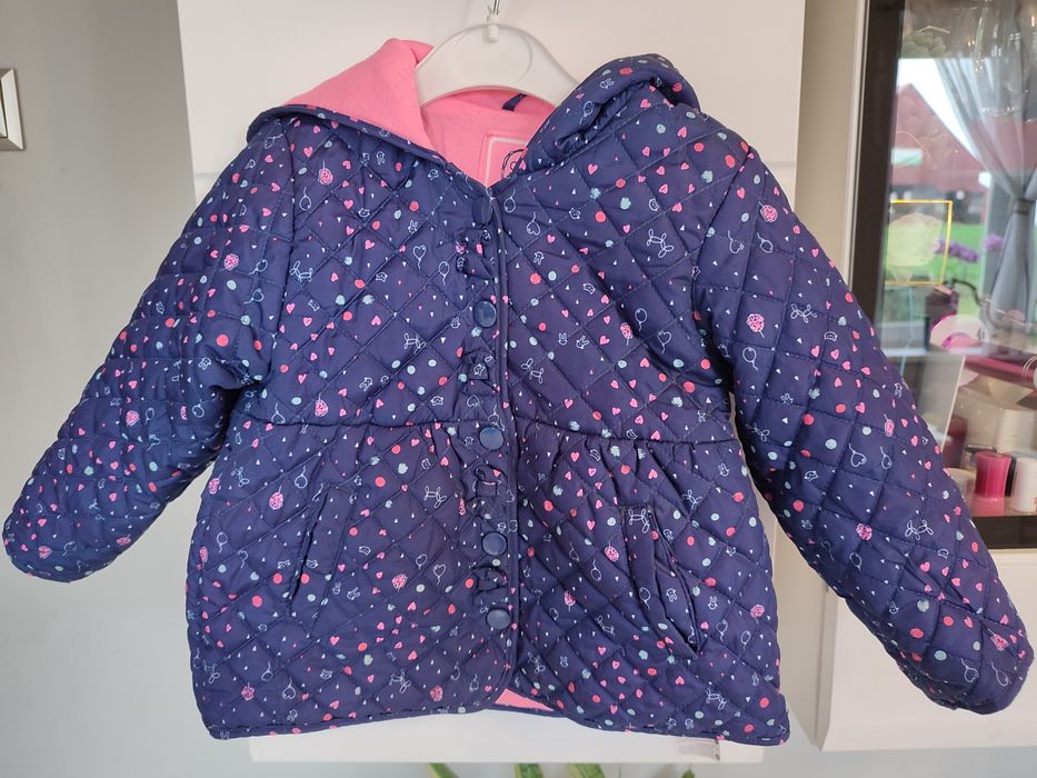 Kurtka przejściowa dla dziewczynki wiosna jesień cool club rozm 92