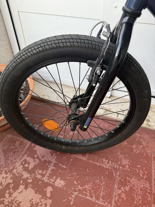 BMX criança: 20" wipe 500 9-14anos Azul
