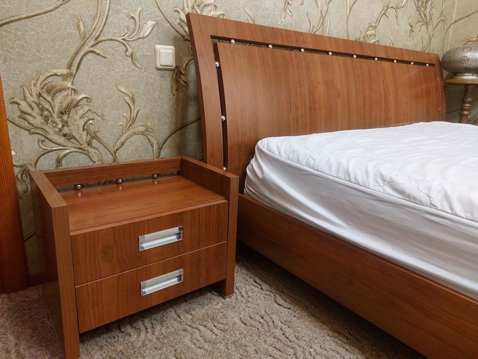 Тумба прикроватная, столик для макияжа MiroMark Белла, 2 шт