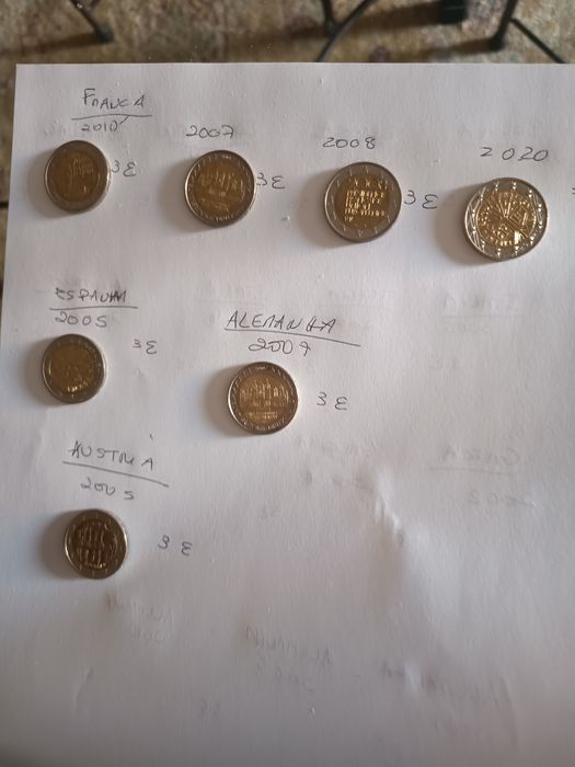 Moedas de dois euros de coleção