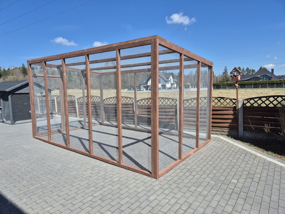 Woliera dla kotów, ptaków