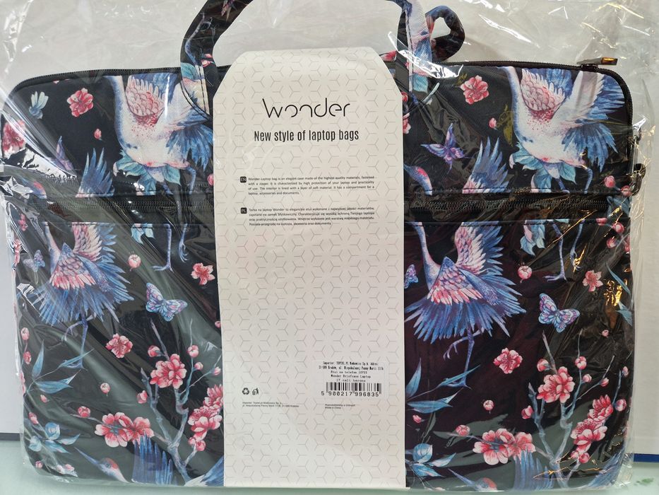 Wonder Briefcase Laptop 15-16 cali czaple