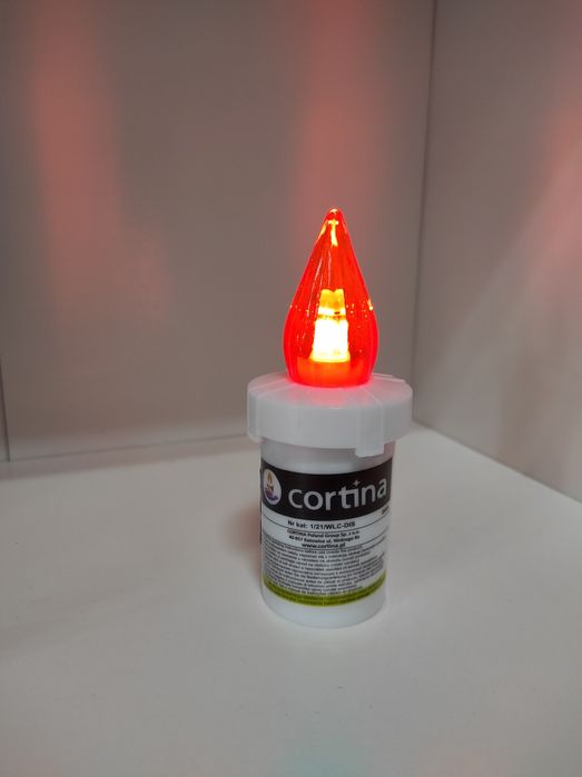 Znicz wkład led lampka