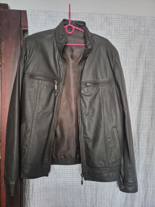 Męska Kurtka skórzana