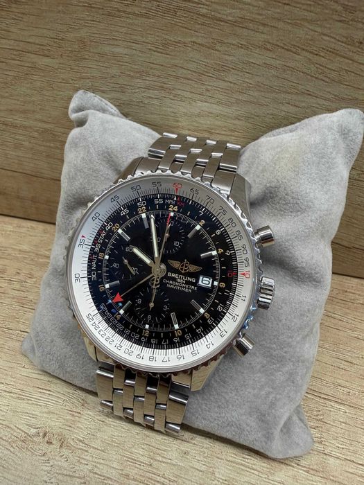 Relógio Breitling World GMT 46mm Full Set