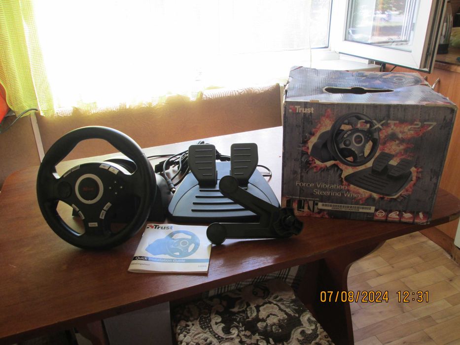Ігровий руль GXT Force Vibration Steering Wheel