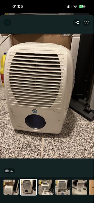 Desumidificador 10 litros - impecável