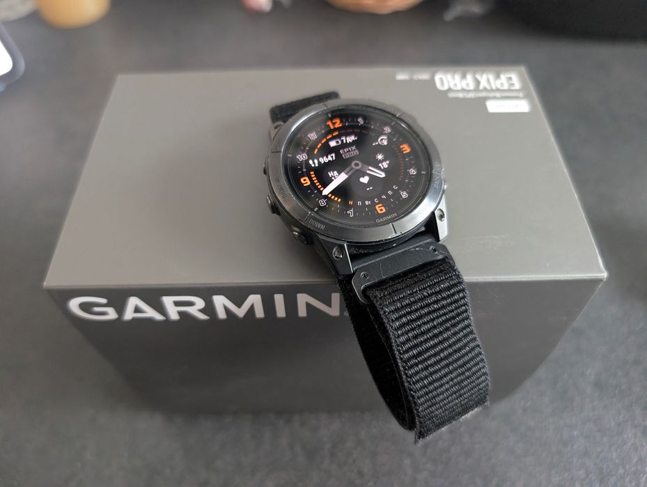 Garmin Epix Pro Gen 2 51 mm Sapphire Titanium + 2 paski
