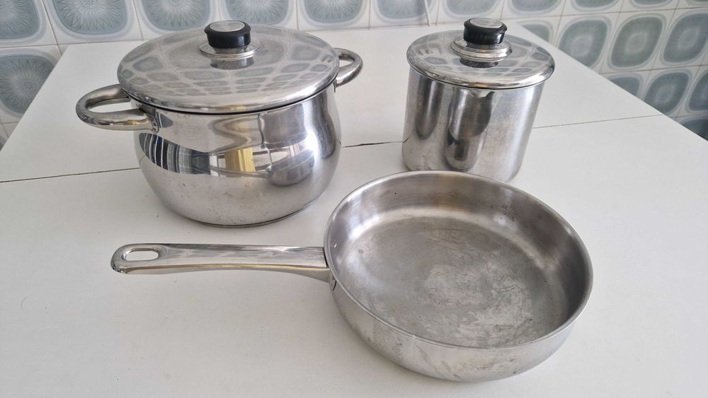 Conjunto trem cozinha Silampos, modelo Judge - 3 items