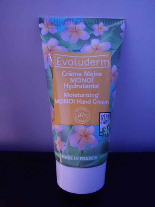 Conjunto Evoluderm Monoi gel duche + creme mãos + deo Byphasse