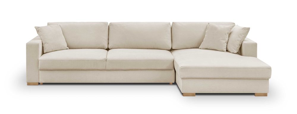 NOWA dostępna od ręki sofa NAROŻNA beżowa plamoodporna WYPRZEDAŻ MAG !