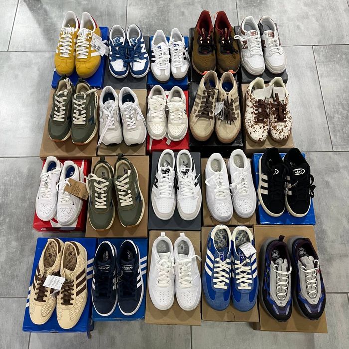 Стокове взуття оптом (adidas, nike, nb)