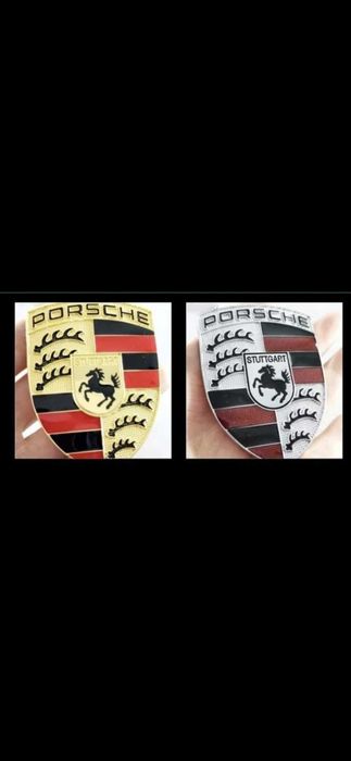 Znaczek na klape  porsche