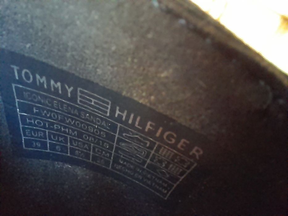 Sandały espadryle na koturnie  . Tommy Hilfiger