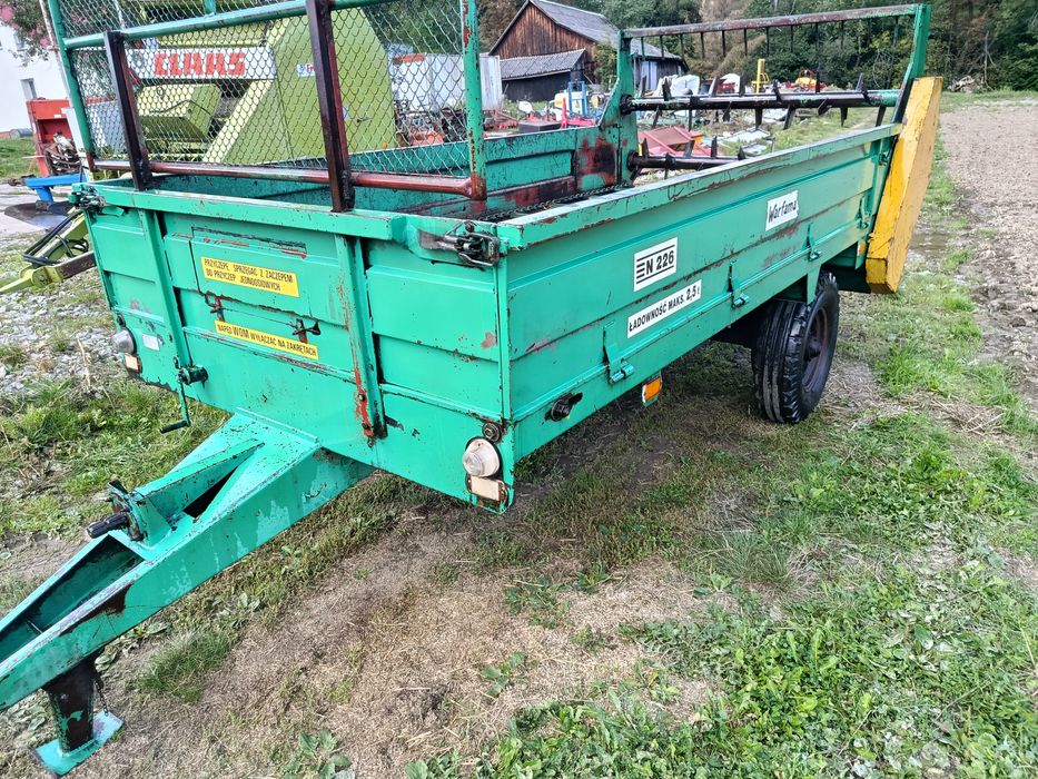 Rozrzutnik warfama 2,5t idealny stan transport