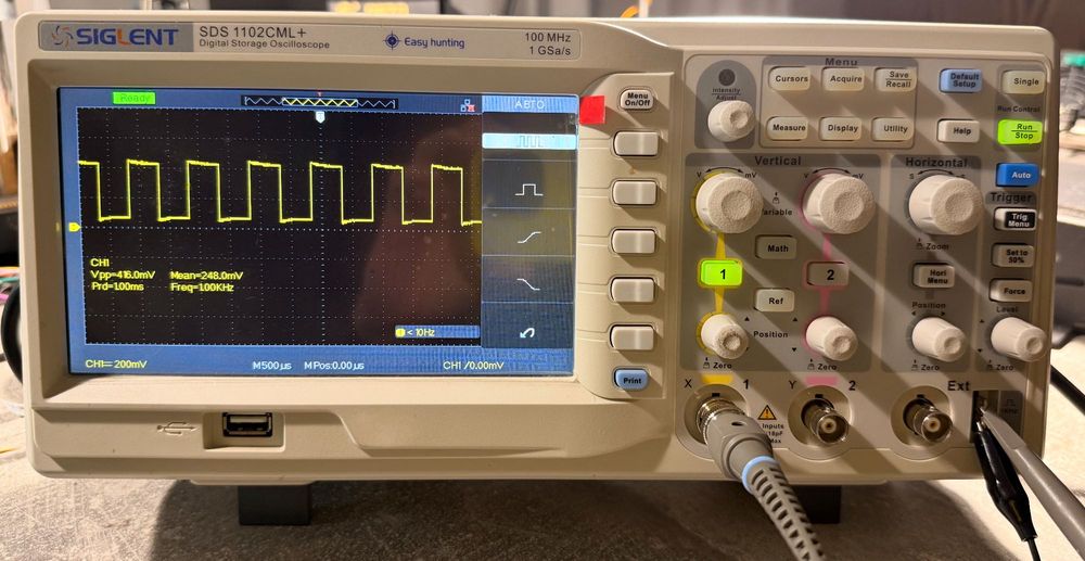 Осцилограф Siglent SDS1102CML+