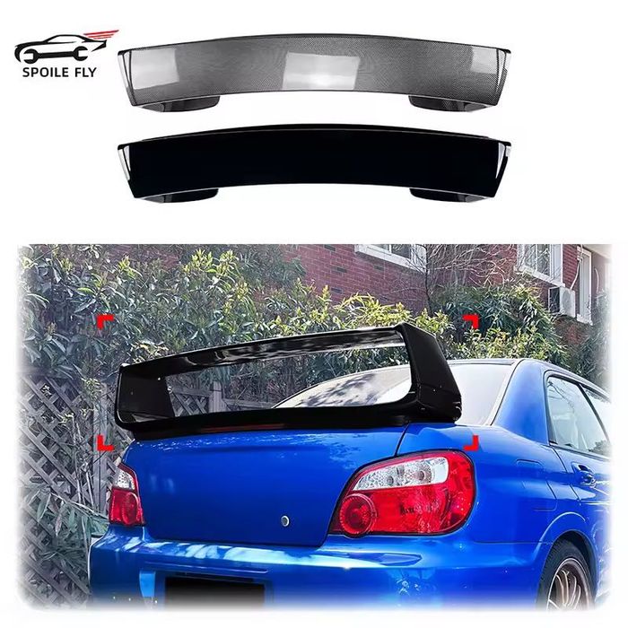 Спойлер Subaru WRX STI бленда Субару ВРХ СТИ накладка на багажник ляду антикрыло лавка сті