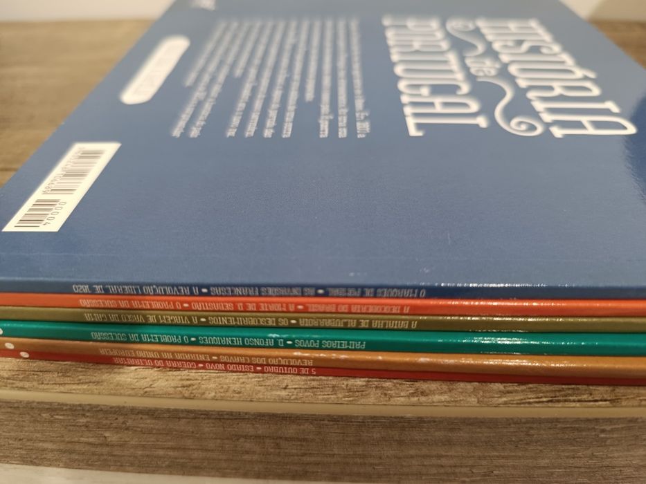 6 livros sobre a história de Portugal