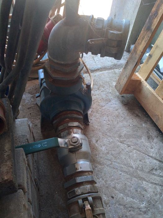 Pompa wraz z silnikiem 4 kW i osprzętem