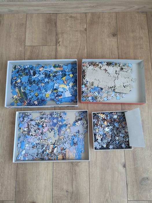 Puzzle 1000 i 500 elementów kompletne