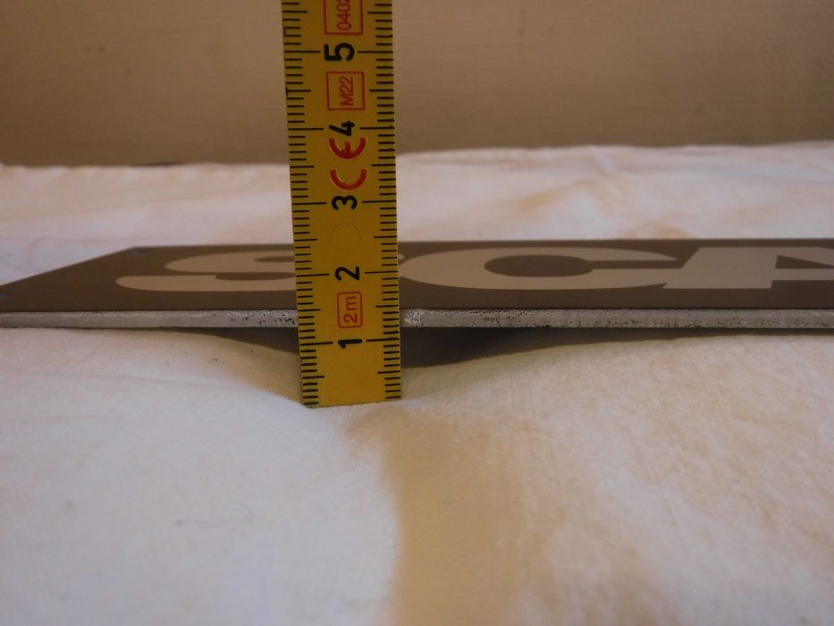 Scania tabliczka aluminiowa szyld Oryginał